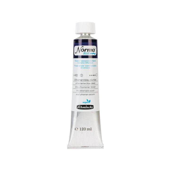 Schmincke Norma modré olejové barvy 120 ml – 402 ultramarínová hloubka