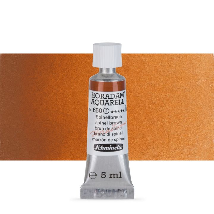 Schmincke Horadam akvarelové barvy v tubě 5 ml – 650 spinel brown