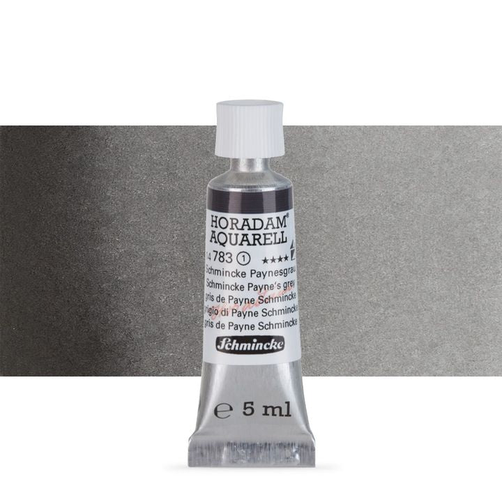 Schmincke Horadam akvarelové barvy v tubě 5 ml – 783 Schmincke Paynes grey