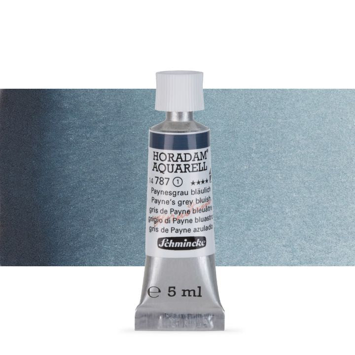 Schmincke Horadam akvarelové barvy v tubě 5 ml – 787 Paynes grey bluish