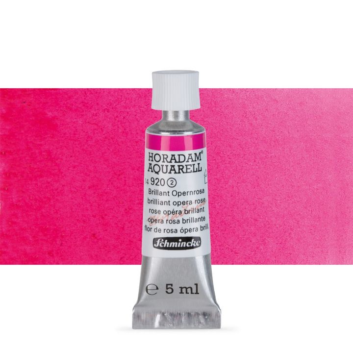 Schmincke Horadam akvarelové barvy v tubě 5 ml – 920 brilliant opera rose