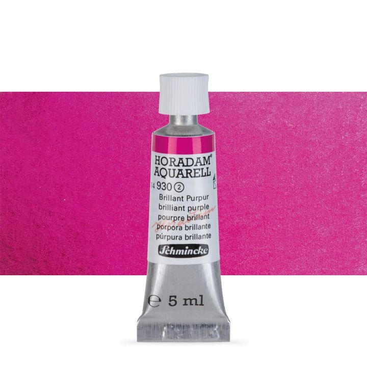 Schmincke Horadam akvarelové barvy v tubě 5 ml – 930 brilliant fialová