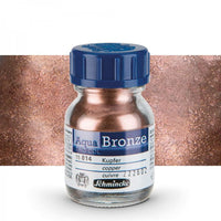 Metalický prášek Aqua-Bronze Schmincke 20 ml