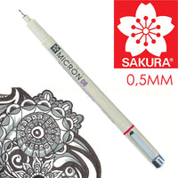 Technické pero SAKURA Pigma Micron BLACK
