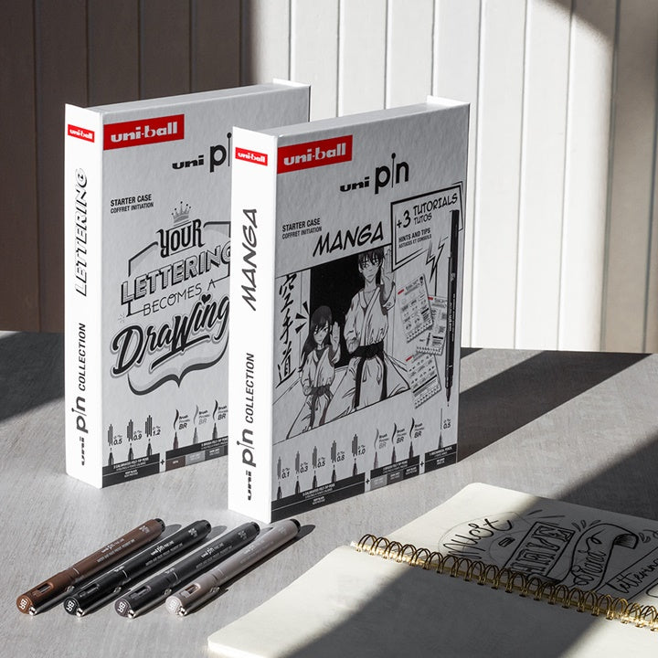 UNI PIN Manga Starter Case Dárková sada