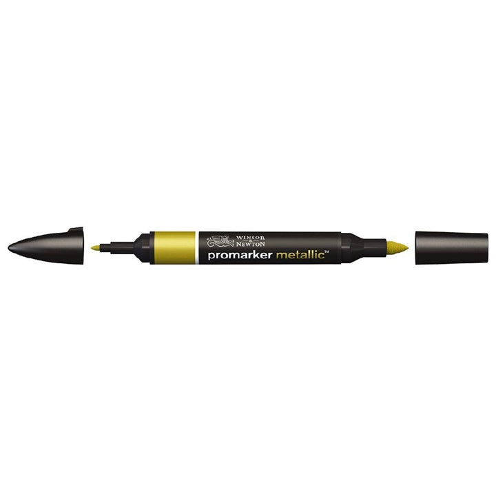 Popisovač Winsor & Newton Promarker Metallic – Zlato