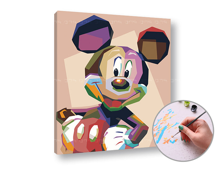 Malování podle čísel MICKEY MOUSE