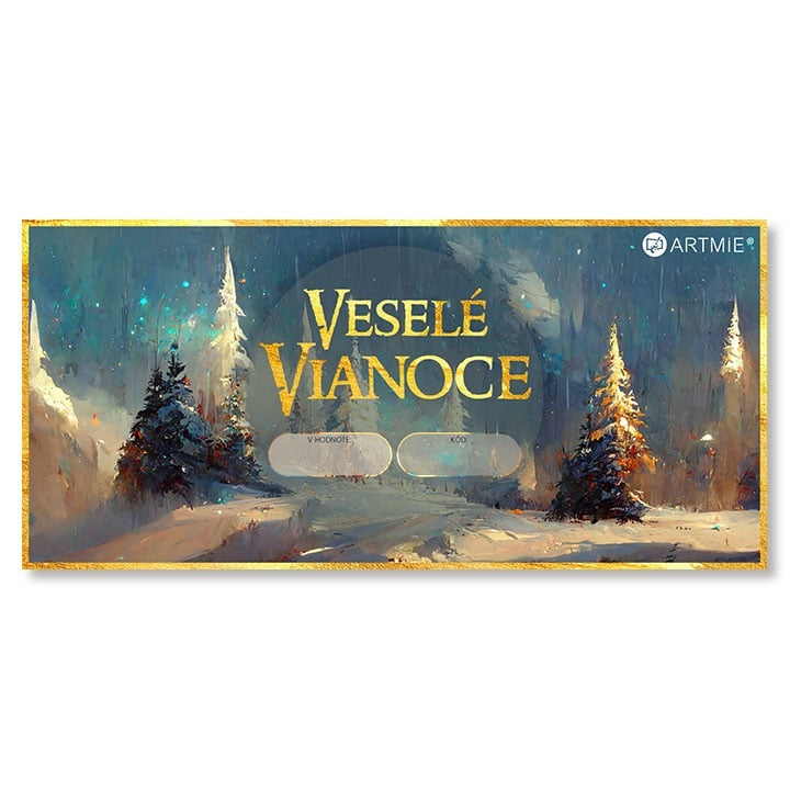 Dárkový POUKAZ - Kreativní Vánoce – Kreativní Vánoce 1750 Kč