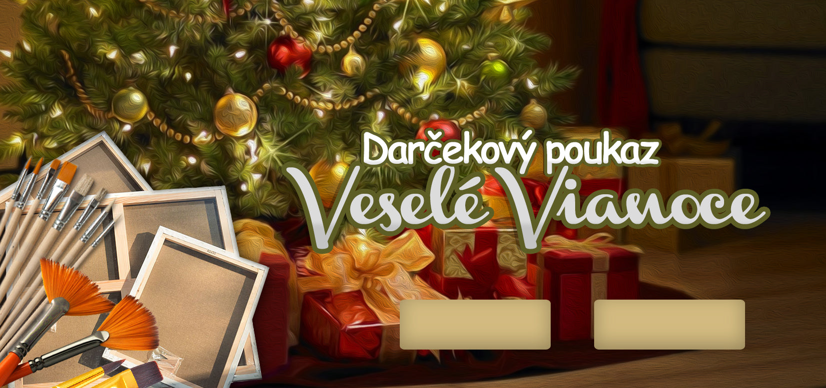 Dárkový POUKAZ - Veselé Vánoce 2