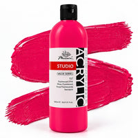 Akrylová barva fluorescenční Phoenix 157 Fluorescenční růžová 500 ml