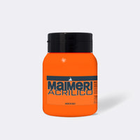 Akrylová barva Maimeri Acrilico 500 ml – Brilantní oranžová