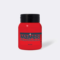 Akrylová barva Maimeri Acrilico 500 ml – Chinacridonová červená