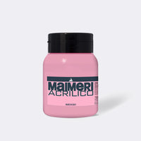 Akrylová barva Maimeri Acrilico 500 ml – Chinakridonová růžová světlá