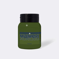Akrylová barva Maimeri Acrilico 500 ml – Olivově zelená