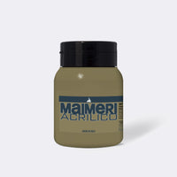 Akrylová barva Maimeri Acrilico 500 ml – Teplá šedá
