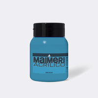 Akrylová barva Maimeri Acrilico 500 ml – Tyrkysově zelená