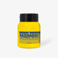 Akrylová barva Maimeri Acrilico 500 ml – Zeleno zlatá