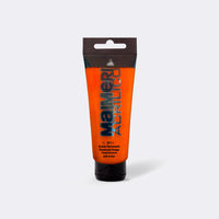 Akrylová barva MAIMERI Acrilico 75 ml – Fluorescenční oranžová
