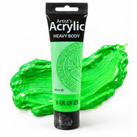 Akrylová barva Phoenix 100 ml – neonově zelená