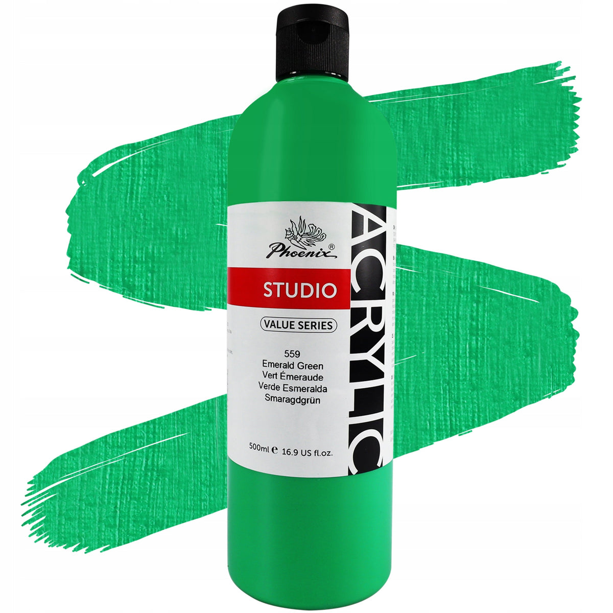 Akrylová barva Phoenix 500 ml – výběr odstínu