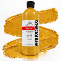 Akrylová barva Phoenix 500 ml – výběr odstínu – žlutý / 676