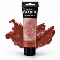 Akrylová barva Phoenix Heavy Body 100 ml | různé barvy – hnědý / 975