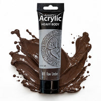 Akrylová barva Phoenix Heavy Body 100 ml | různé barvy – šedý / 688