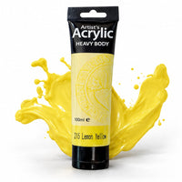 Akrylová barva Phoenix Heavy Body 100 ml | různé barvy – žlutý / 215