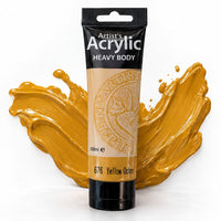 Akrylová barva Phoenix Heavy Body 100 ml | různé barvy – žlutý / 676