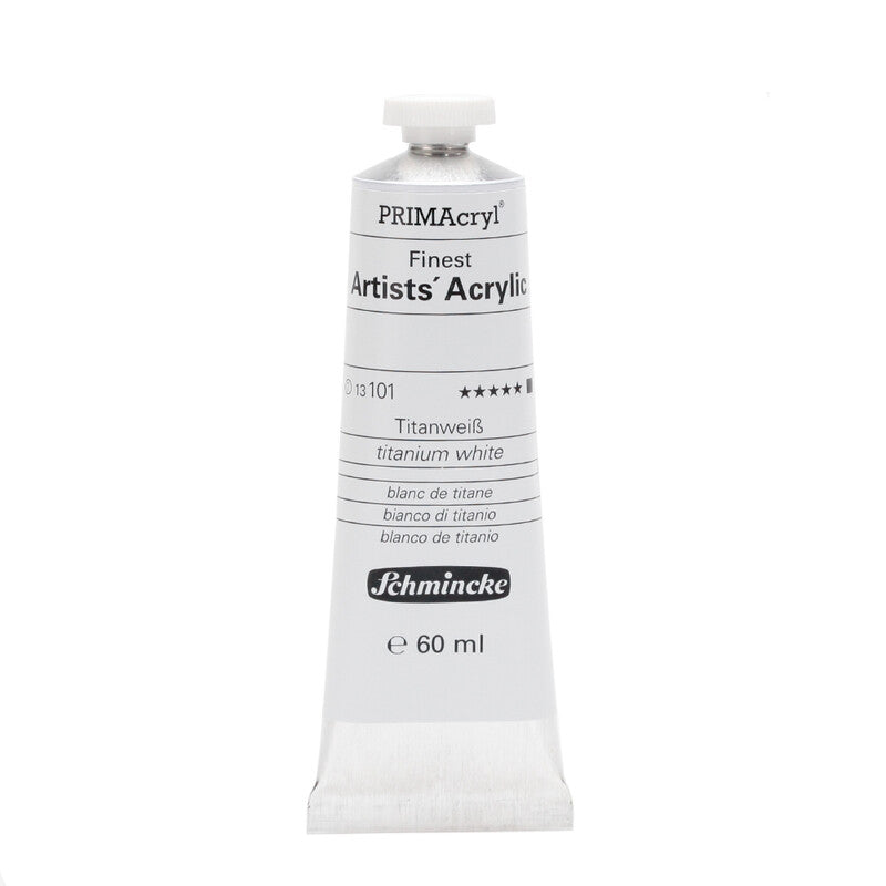Akrylová barva Schmincke PRIMAcryl Professional 60 ml – 101 Titanová běloba