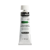 Akrylová barva Schmincke PRIMAcryl Professional 60 ml – 573 Oxid chromitý zelený