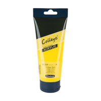 Akrylové barvy Schmincke College Acrylic 200 ml – 220 College žlutá