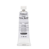 Akrylové barvy Schmincke PRIMAcryl Professional 35 ml – 100 Zinková bílá