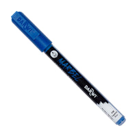 Akrylový fix DARWI Marbel 0,7 mm – Safírově modrá