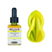 Akrylový inkoust Schmincke AERO COLOR Professional Candy 28 ml - 022 slunečnicově žlutá