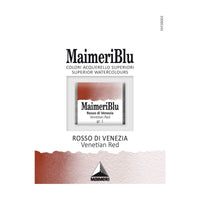 Akvarelová barva Maimeri Blu – půlpánvička 1,5 ml – Benátská červená