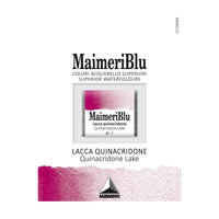 Akvarelová barva Maimeri Blu – půlpánvička 1,5 ml – Chinakridonový lak
