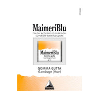 Akvarelová barva Maimeri Blu – půlpánvička 1,5 ml – Gumiguta odstín