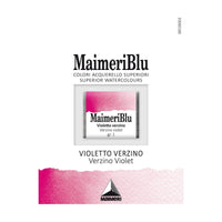 Akvarelová barva Maimeri Blu – půlpánvička 1,5 ml – Verzino fialová