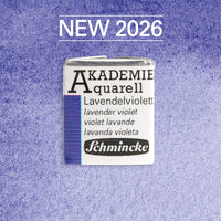 Akvarelová barva Schmincke AKADEMIE 1/2 pánvička - Golden pink – 449 Levandulově fialová