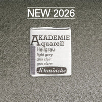 Akvarelová barva Schmincke AKADEMIE 1/2 pánvička - Golden pink – 775 Světle šedá