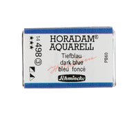 Akvarelová barva Schmincke Horadam v celé pánvičce – Dark blue – 498 Tmavě modrá