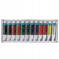 Akvarelové barvy Phoenix – sada 12 x 12 ml