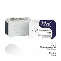 Akvarelové barvy Rosa Gallery pánvička 2.5 ml – 701 zinková biela