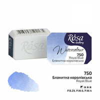 Akvarelové barvy Rosa Gallery pánvička 2.5 ml – 750 kráľovská modrá
