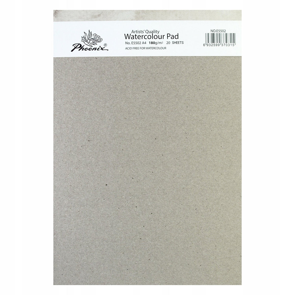 Akvarelový blok Phoenix 180 g/m², 21 × 29,7 až 29,7 × 42 cm - 20 listů