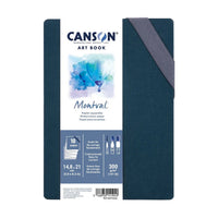 Akvarelový skicák CANSON Montval leporelo CP 300 g/m² A5 - 18 listů