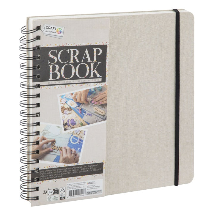 Album na scrapbooking 25x25 cm – Zelená