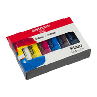 ROYAL TALENS Amsterdam sada akrylových barev Primary 6 x 20 ml