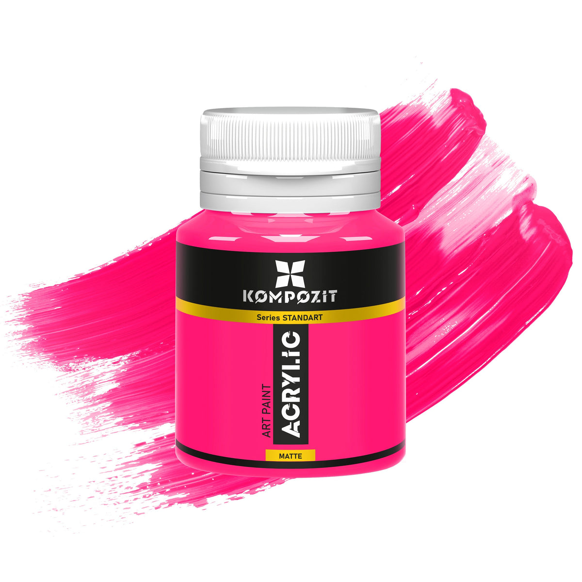 Akrylová barva STANDART Kompozit Fluorescent 20 ml – 114 Fluorescenční růžová
